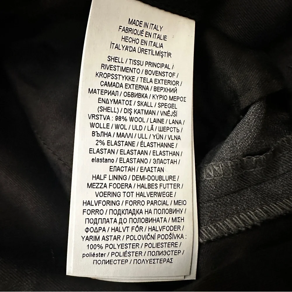 Polo Ralph Lauren 98% Wool Dress Pants Men’s Size 36 Grey *Unhemmed* - Picture 5 of 13